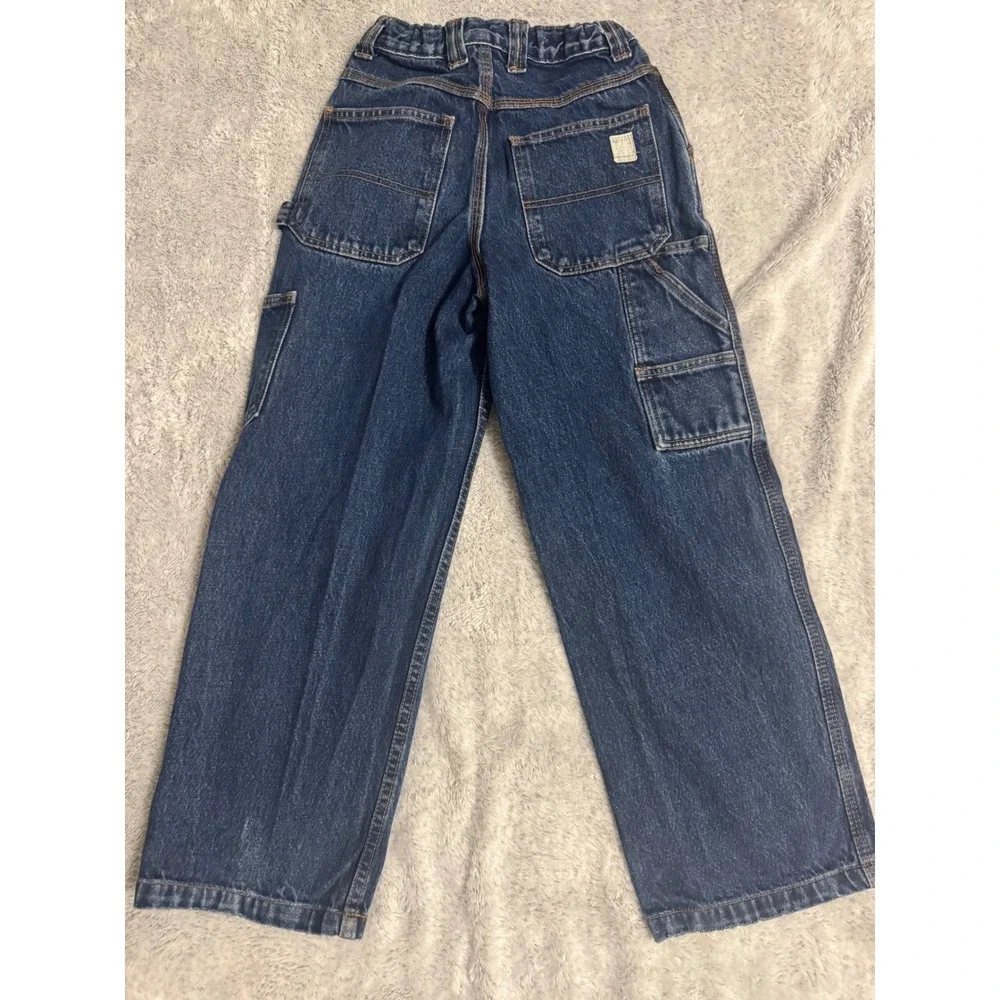 Old Navy Painters 10 Regular Baggy Denim Carpenter Jean Pants Wide Leg 2005